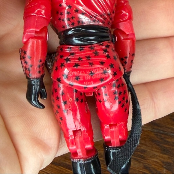 Vintage 1991 G.I. Joe SLICE Ninja 3.75" Action Figure ARAH Hasbro - Picture 5 of 5